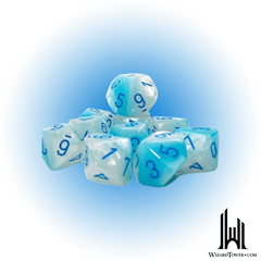 Gemini - 10D10 Pearl Turquoise-White/Blue Luminary